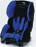 Детское автокресло (Рекаро) RECARO Young Expert Plus Isofix (microfibre Black/Blue)