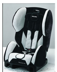   () RECARO Young Expert Plus Isofix (microfibre Black/Silver)