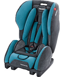   () RECARO Young Expert Plus Isofix Microfibre Grey/Petrol