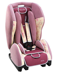  STM Twin One IsoFix Lifestyle, pink-flower