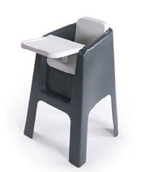      HOPPOP Trono GREY WHITE