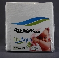 Детский водонепроницаемый натяжной наматрасник "Qu Aqua", микрофибра, 120х60	  