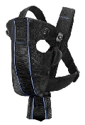 Облегченный рюкзак для переноски BabyBjоrn Air Черный с голубым